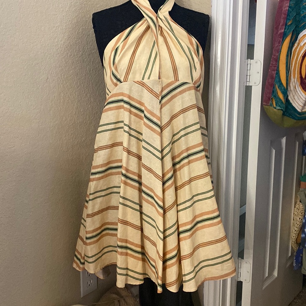 Zara Dress  XXL multi color linen dress 💥WEEKEND SALE!